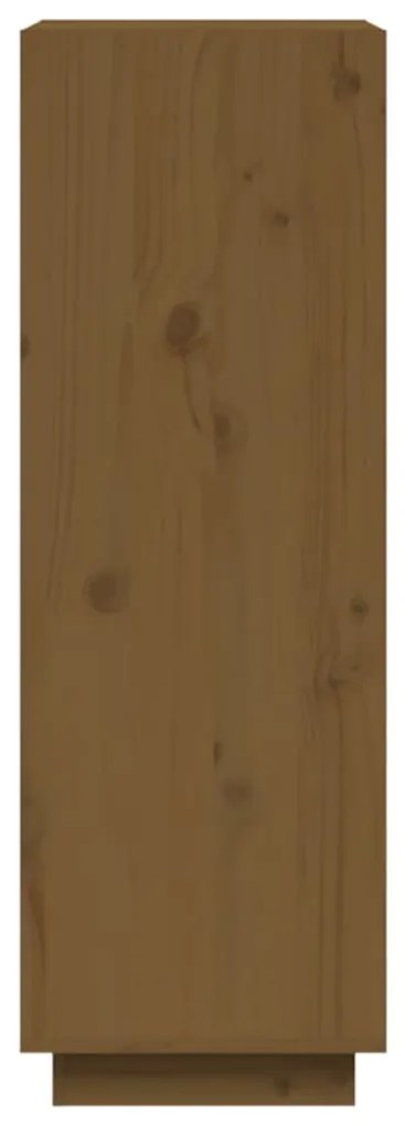 Estante/divisória 60x35x103 cm pinho maciço castanho mel