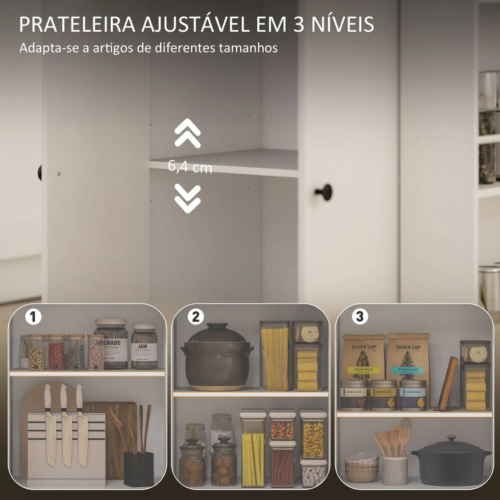 Ilha de Cozinha com Rodas Carrinho de Cozinha Móvel Auxiliar de Cozinh