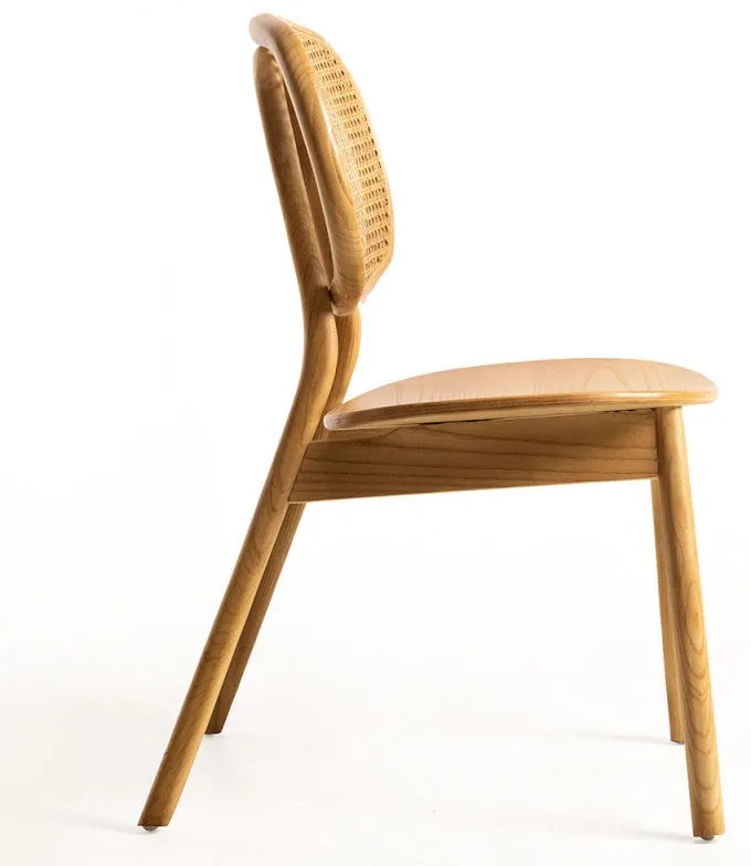 Cadeira Dália em Madeira de Omo - Design Natura