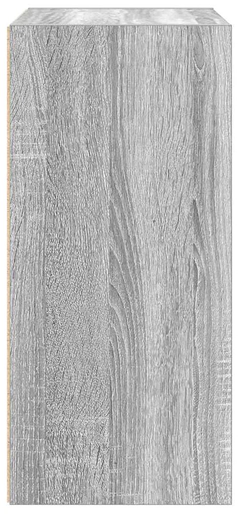 Estante 31x24x52 cm derivados de madeira cinzento sonoma