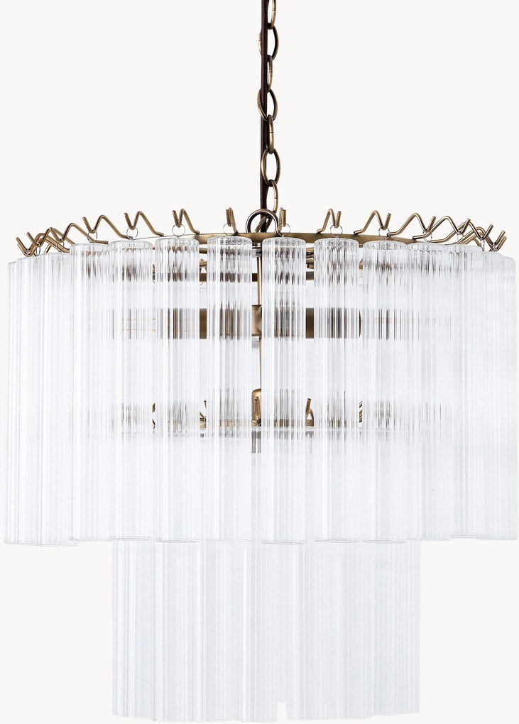 Lustre de vidro Janae