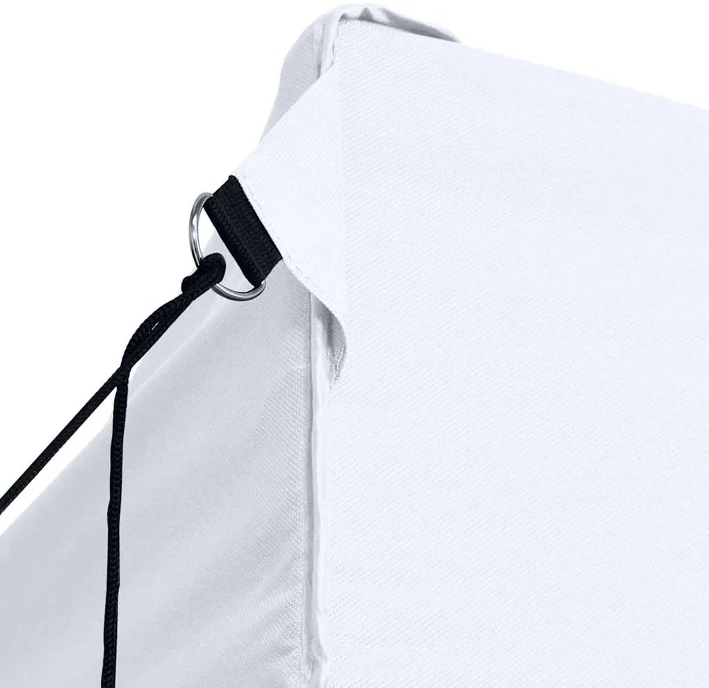 Tenda dobrável profissional festas 4 paredes 3x4m aço branco
