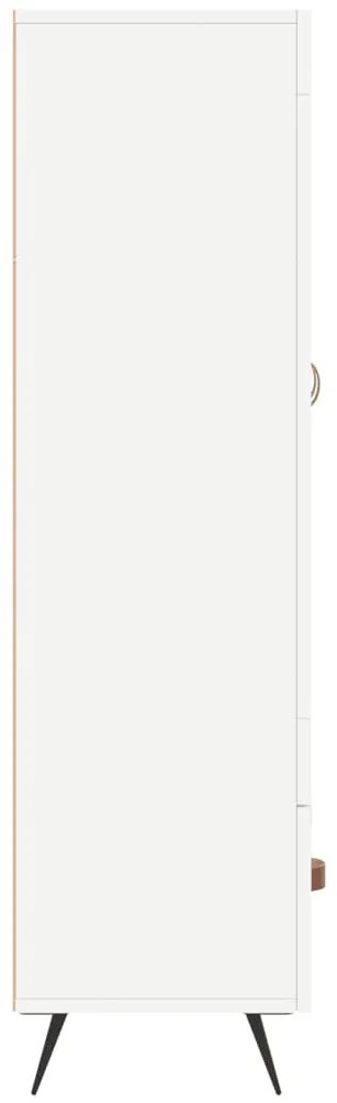 Aparador alto 69,5x31x115 cm derivados de madeira branco