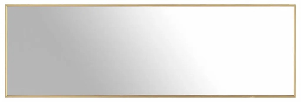 322754 vidaXL Espelho 150x50 cm dourado