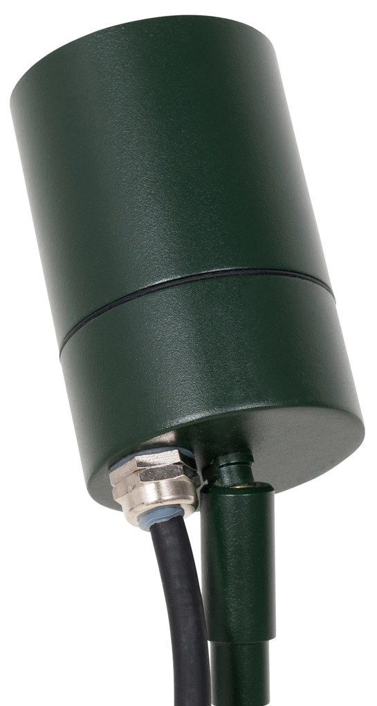 Spike spot verde escuro ajustável IP44 - Solo