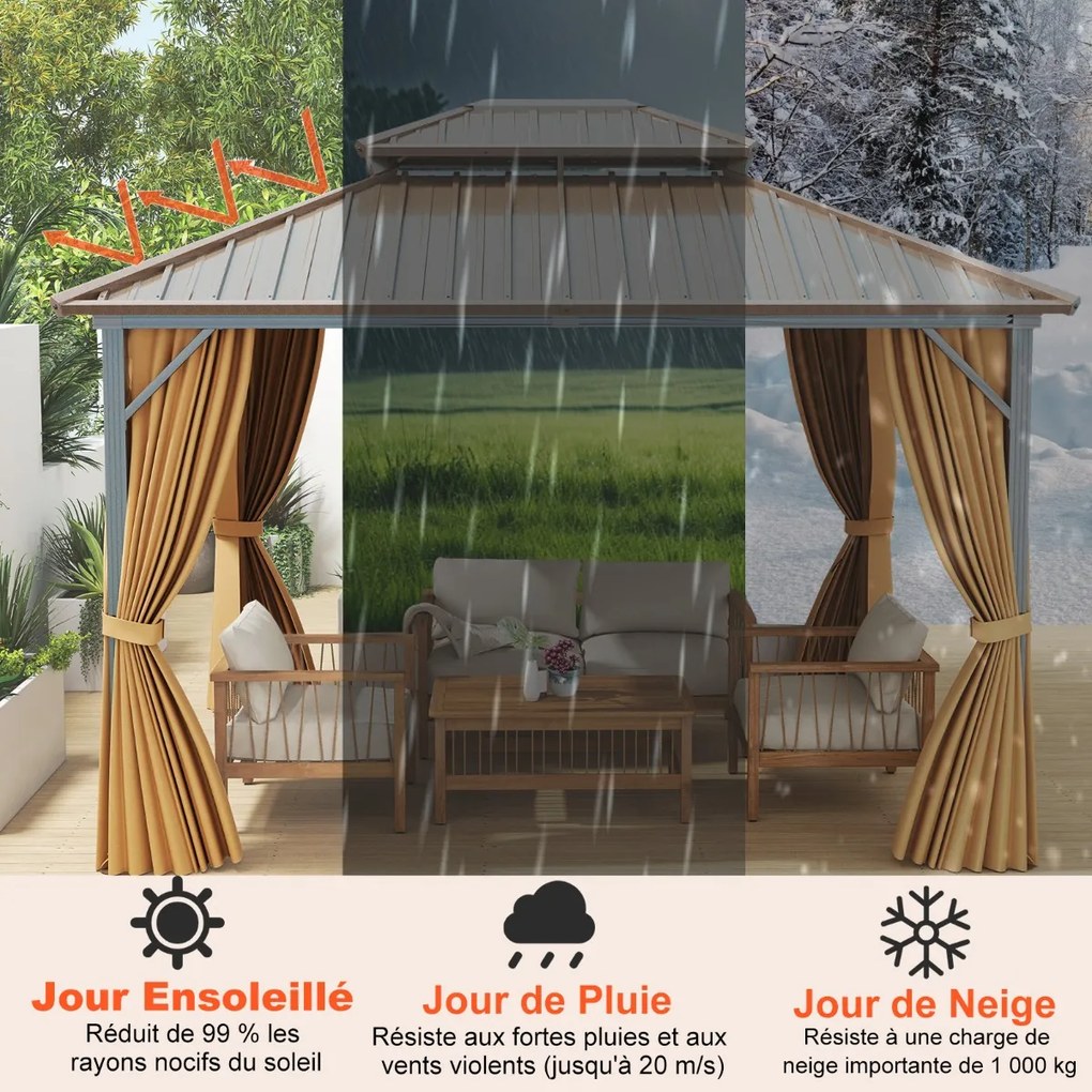 Conjunto de 5 cadeiras Adirondack com pufes e mesa lateral - Centro