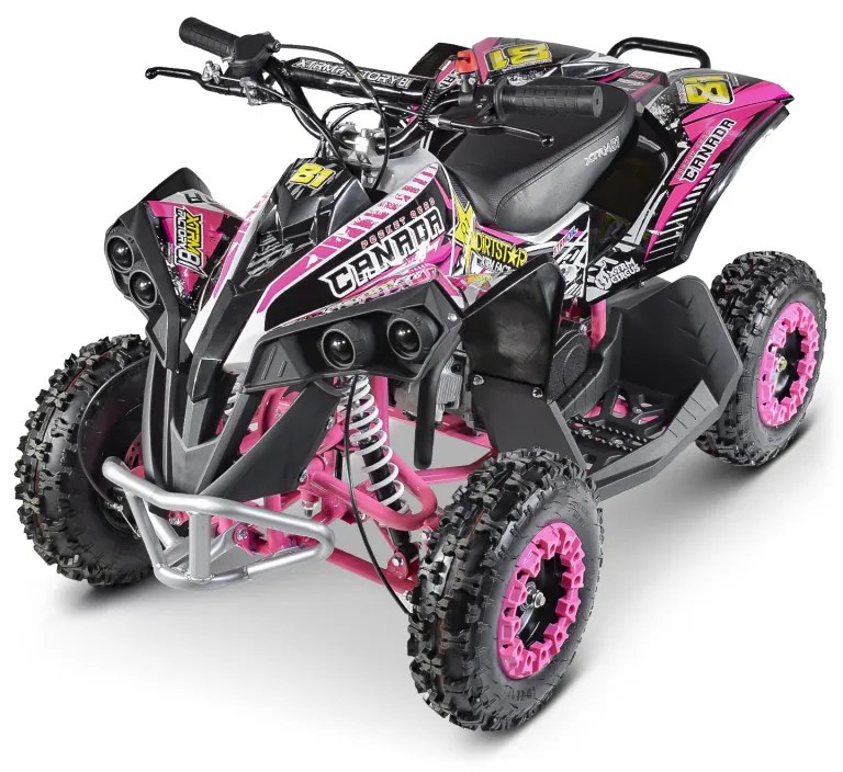 Moto 4 infantil Gasolina XL 50cc Canadá ROSA