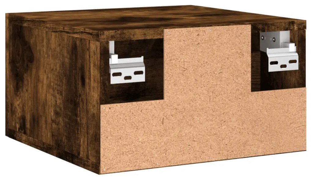 Conjunto de 2 Mesas de Cabeceira de Parede - 2 pcs - 35x35x20 cm - car