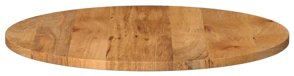Tampo de mesa redondo Ø80x2,5cm madeira de mangueira maciça