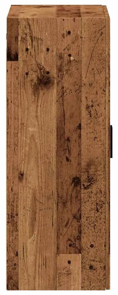 Armário de parede 69,5x34x90 cm madeira velha