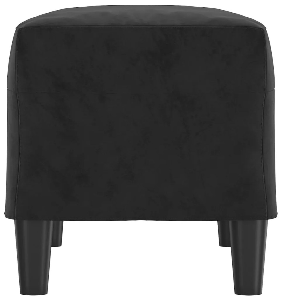 Banco 70x35x41 cm veludo preto