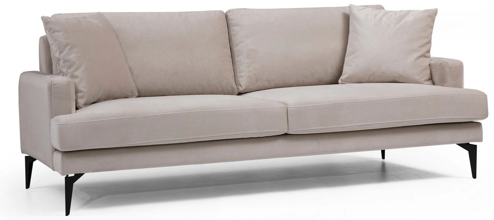 Sofá de 2 Lugares Papira – Bege – 175x90x88 cm