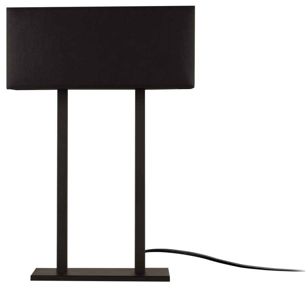 Candeeiro de Mesa Salihini – Preto – 35 x 15 cm