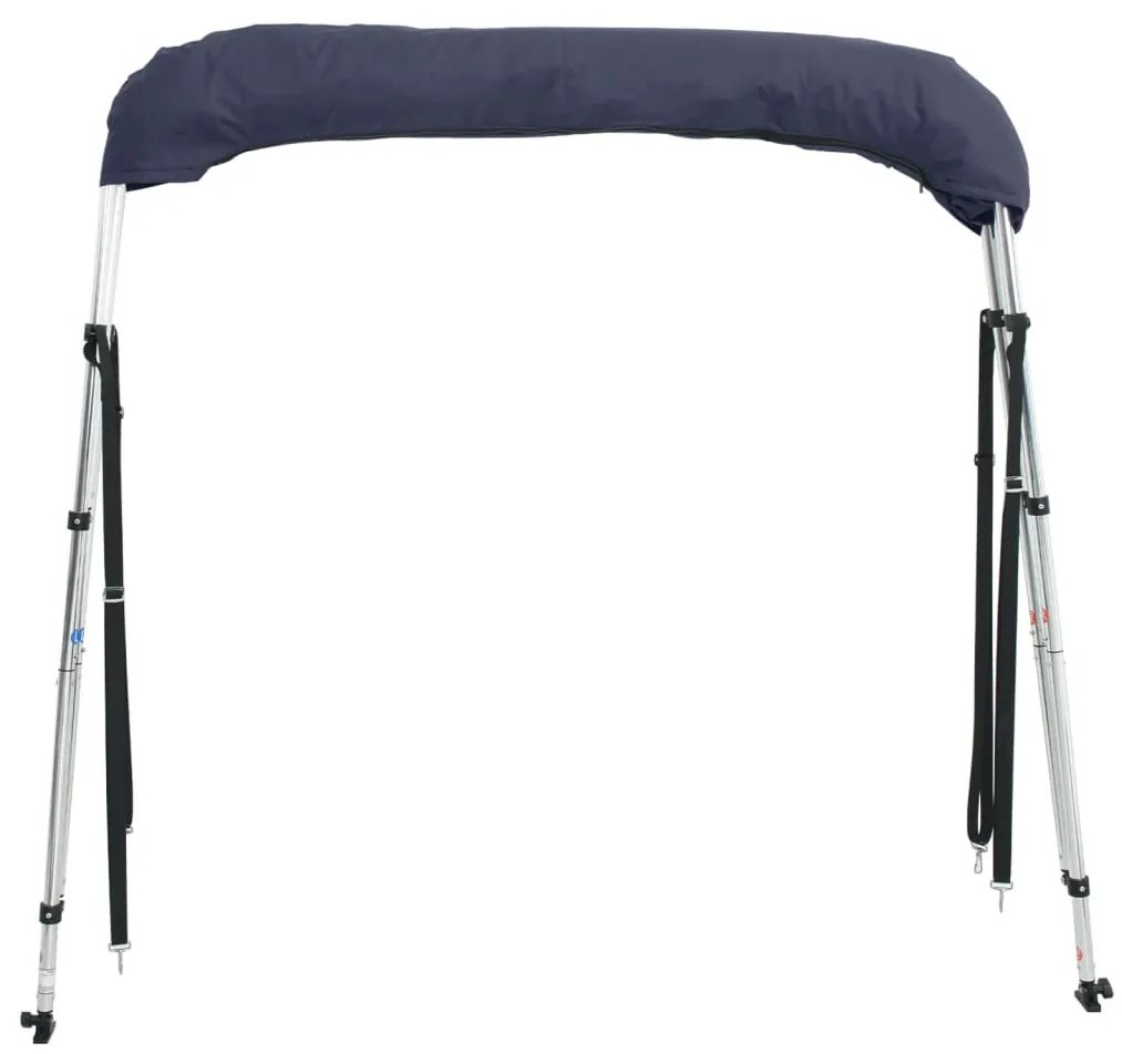 Toldo de 3 arcos Bimini c/ paredes laterais 183x(170-182)x137cm