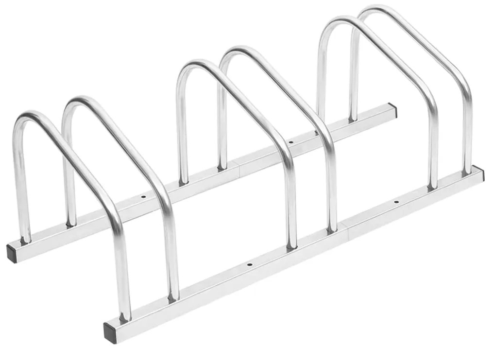 Suporte para 3 bicicletas aço galvanizado