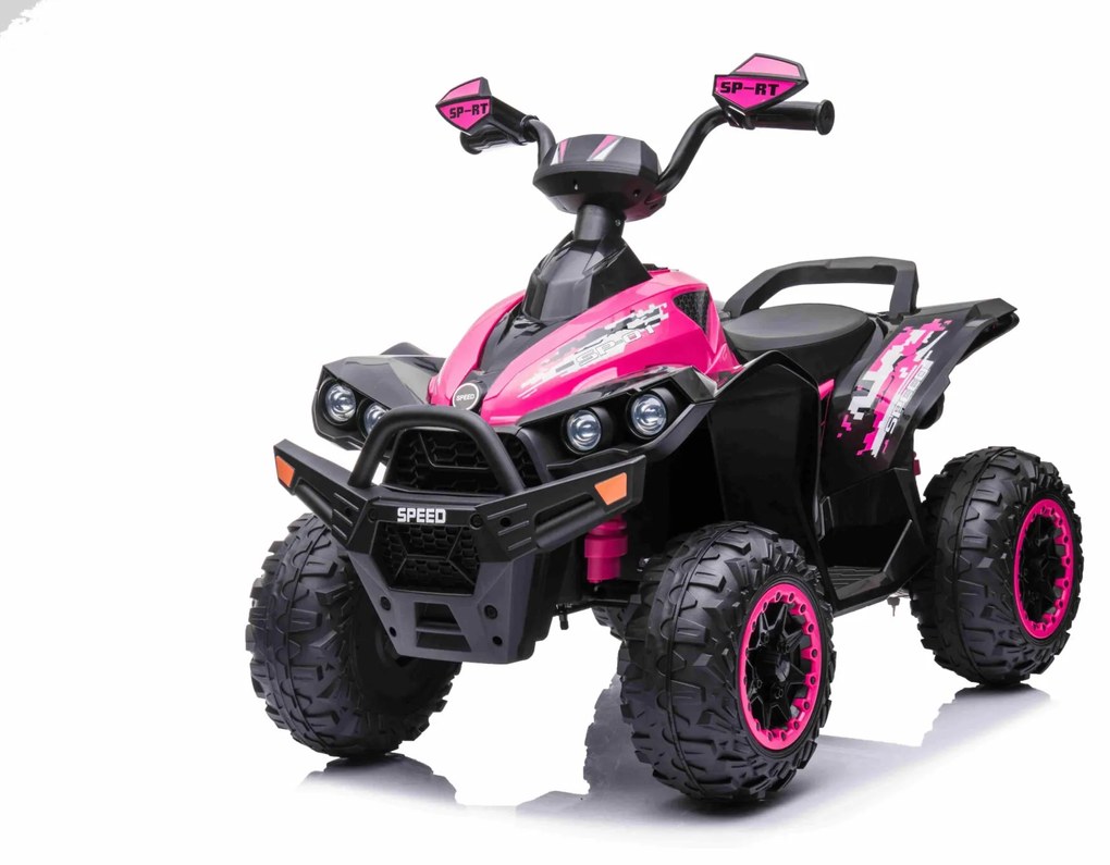 Moto 4 Phyton Moto 4 elétrica Infantil 12V Rosa