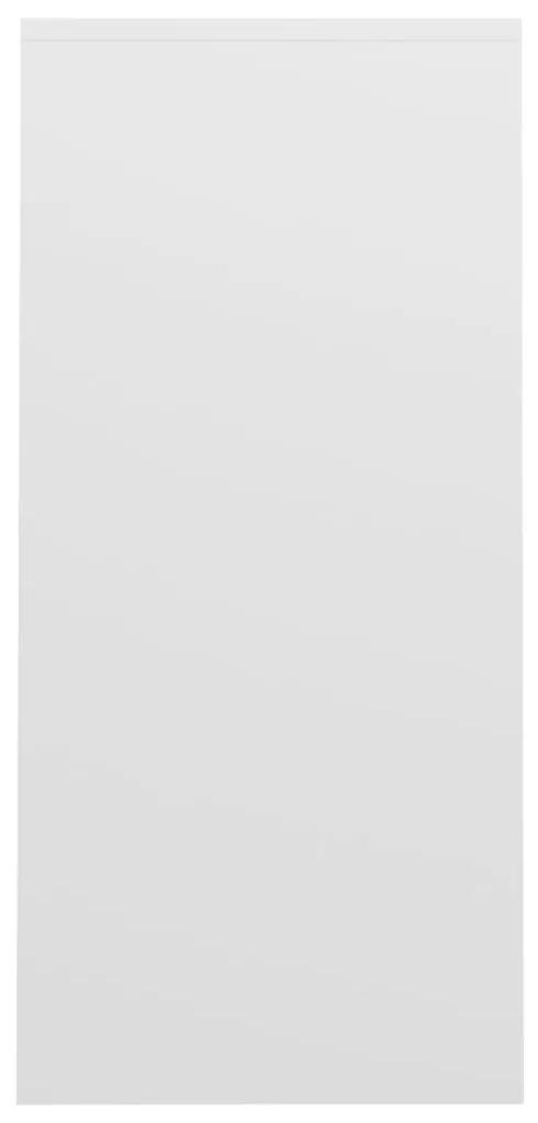 Secretária Dawn com 4 Prateleiras de 102,5 cm - Branco - Design Modero