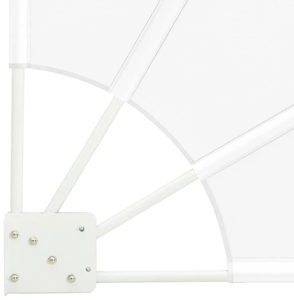 Tela de Privacidade para Varanda Branco 115 x 115 cm tecido