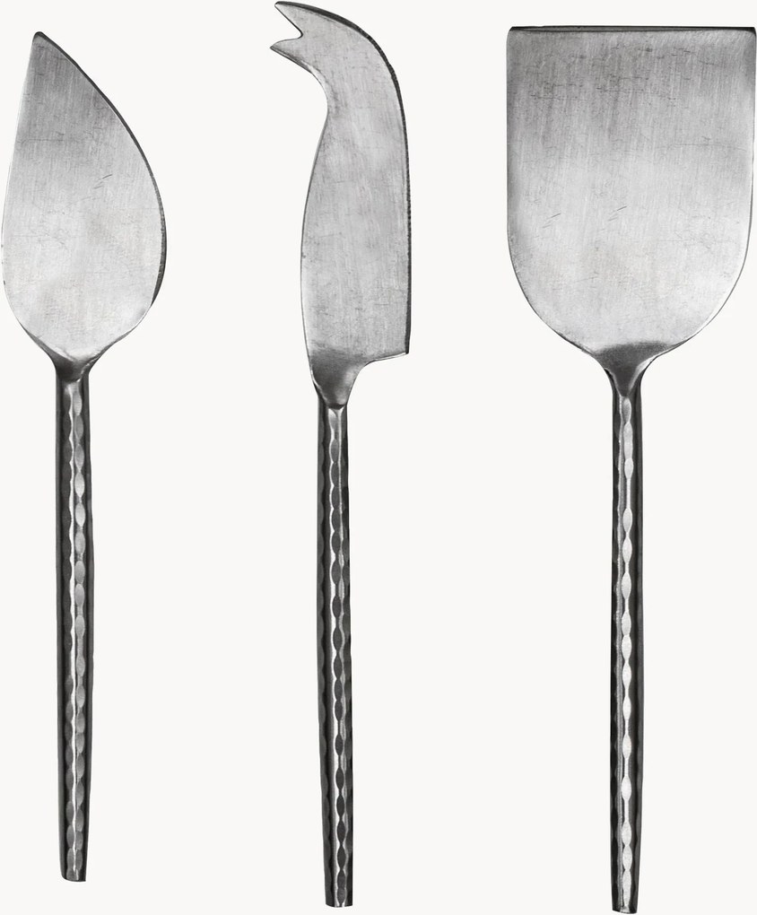 Conjunto para queijo Hammered, conjunto de 3