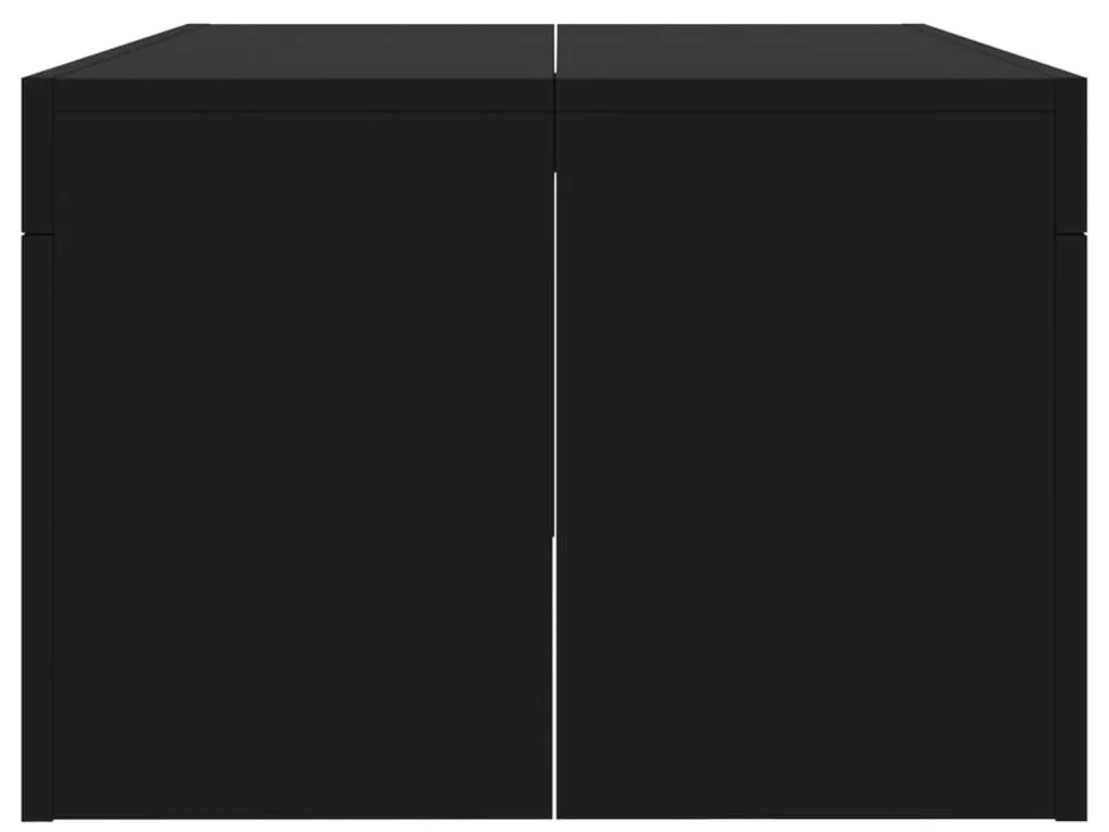 Mesa de centro 102x50x36 cm madeira processada preto