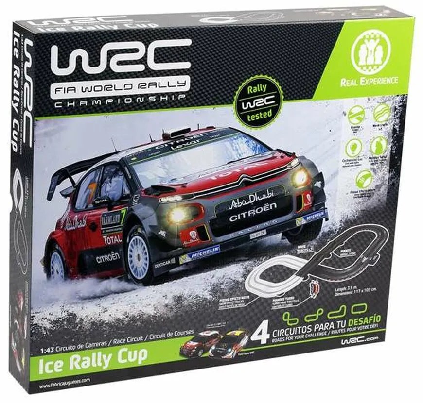 Pista de Corridas Ninco Wrc Ice Rally Cup 117 X 105 cm