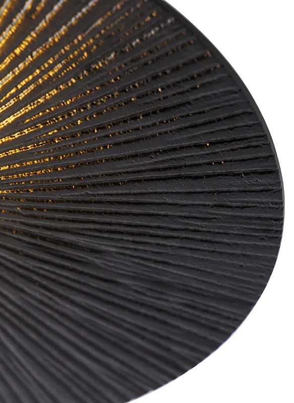 Candeeiro de teto oriental preto - Konge Oriental