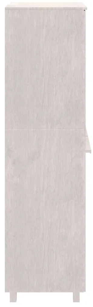Roupeiro HAMAR 89x50x180 cm pinho maciço branco