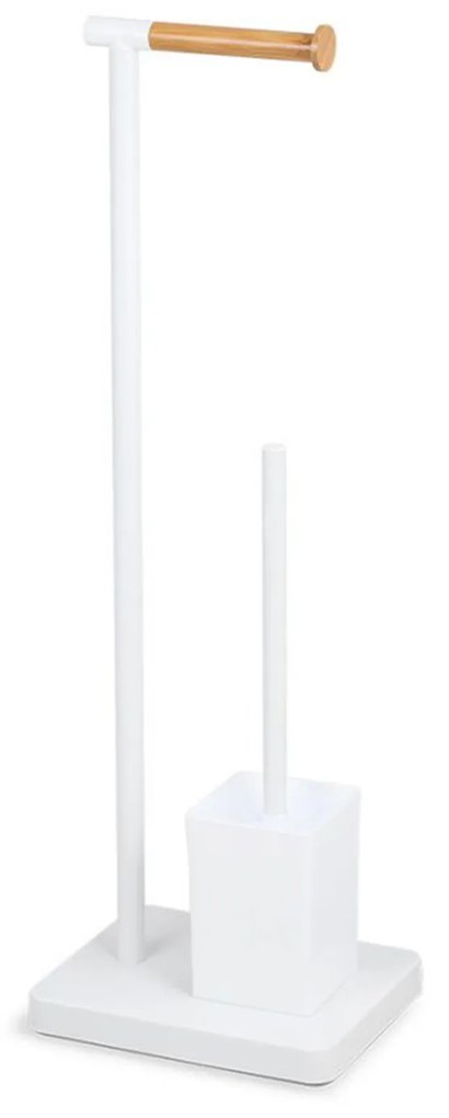 Suporte Rolo Papel Higiénico + Escovilhão Wc 23X18X69.5CM