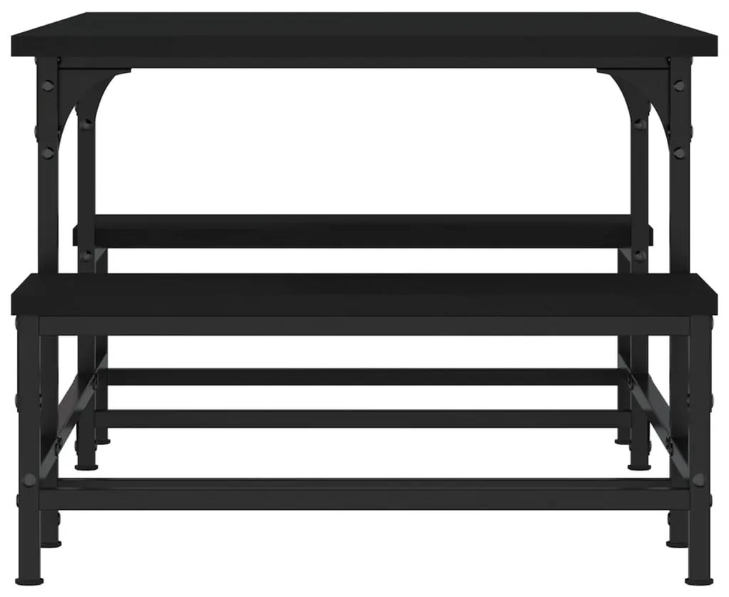 Mesa de centro 100x50,5x40 cm derivados de madeira preto