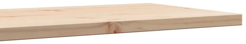 Tampo de mesa retangular 90x40x2,5 cm pinho maciço