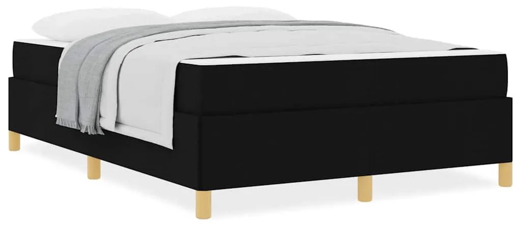 Cama Box Outros Preto e Branco e Preto 140 x 200 cm tecido