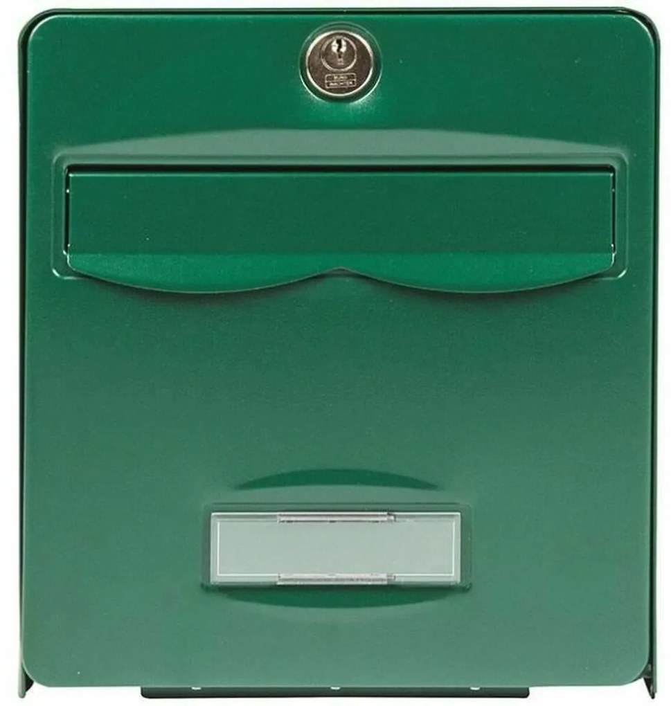 Caixa de correio Burg-Wachter Verde Aço Galvanizado 36,5 x 28 x 31 cm