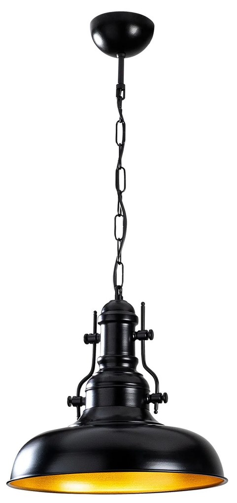 Chandelier Berceste – Preto – 32 x 32 cm