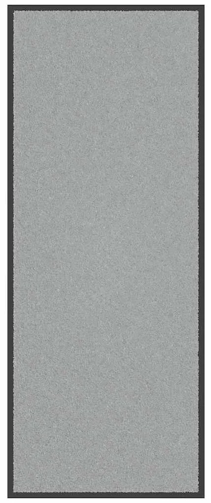 vidaXL Capacho 60x150 cm cinzento