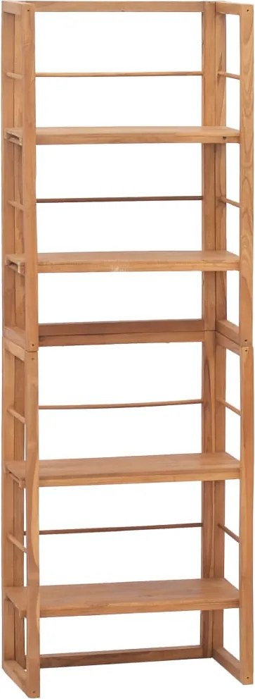 vidaXL Unidade de prateleiras 60x30x180 cm madeira de teca maciça