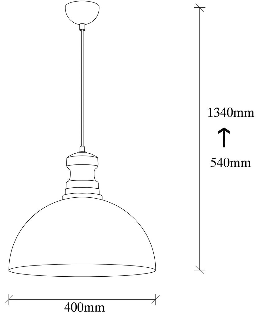 Chandelier Berceste – Dourado – 40 x 40 cm
