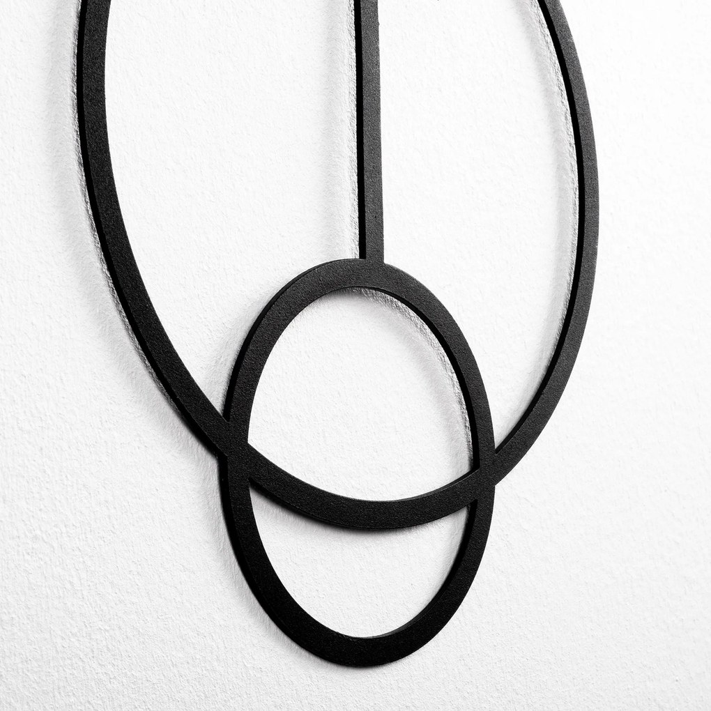 Candeeiro de Parede Asaf – Branco/Preto – 15 x 24 cm