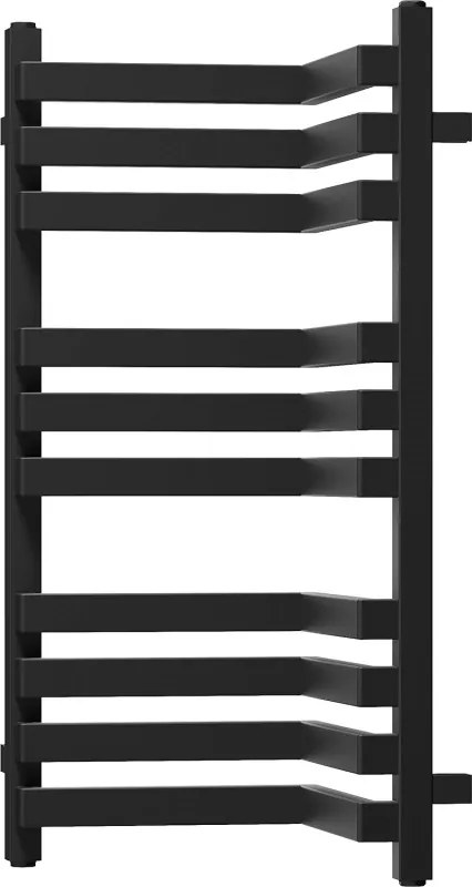 Mexen Loop radiador de casa de banho de canto 750 x 375 mm, 413 W, preto - W129-0750-350-00-70