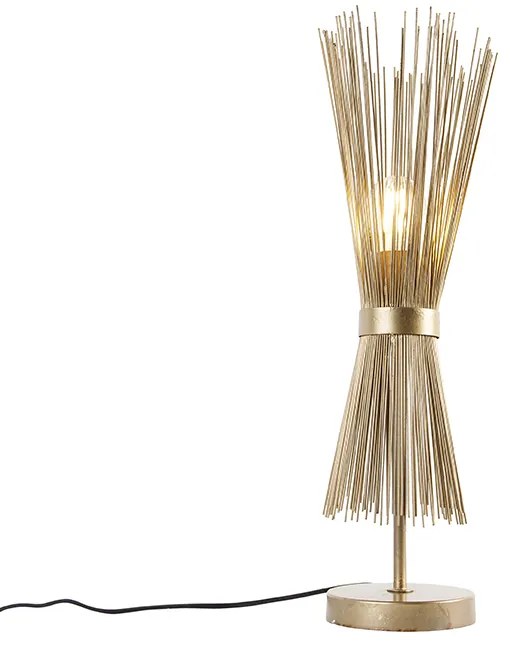 Candeeiro de mesa rústico em latão - Broom