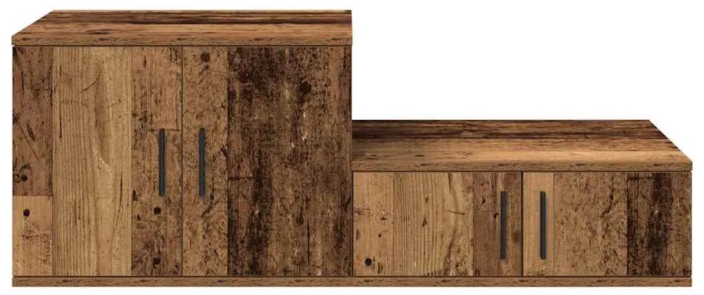 Armário de Armazenamento vidaXL Madeira Velha 103x41x40 cm Madeira Rep