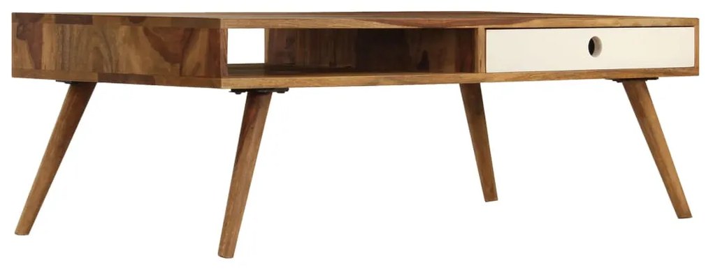 Mesa de centro 110x50x35 cm madeira de acácia maciça