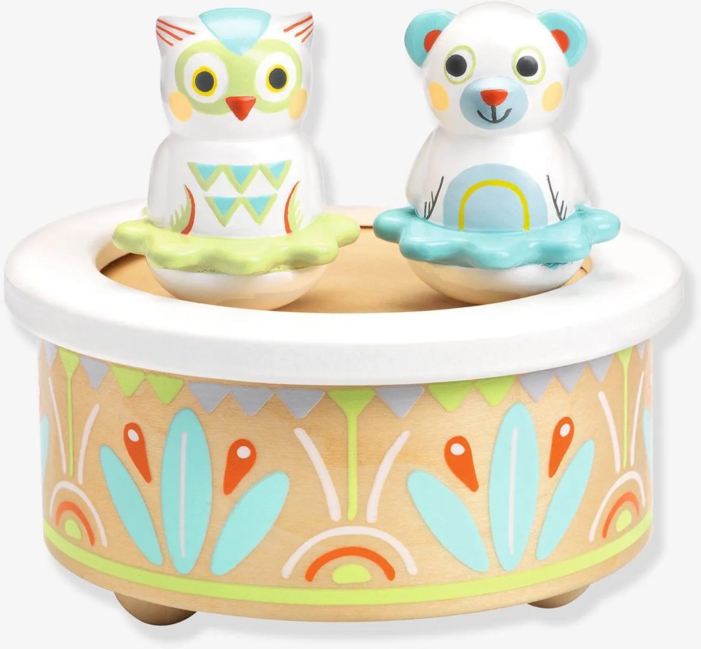Caixa de música BabyMusic multicolor