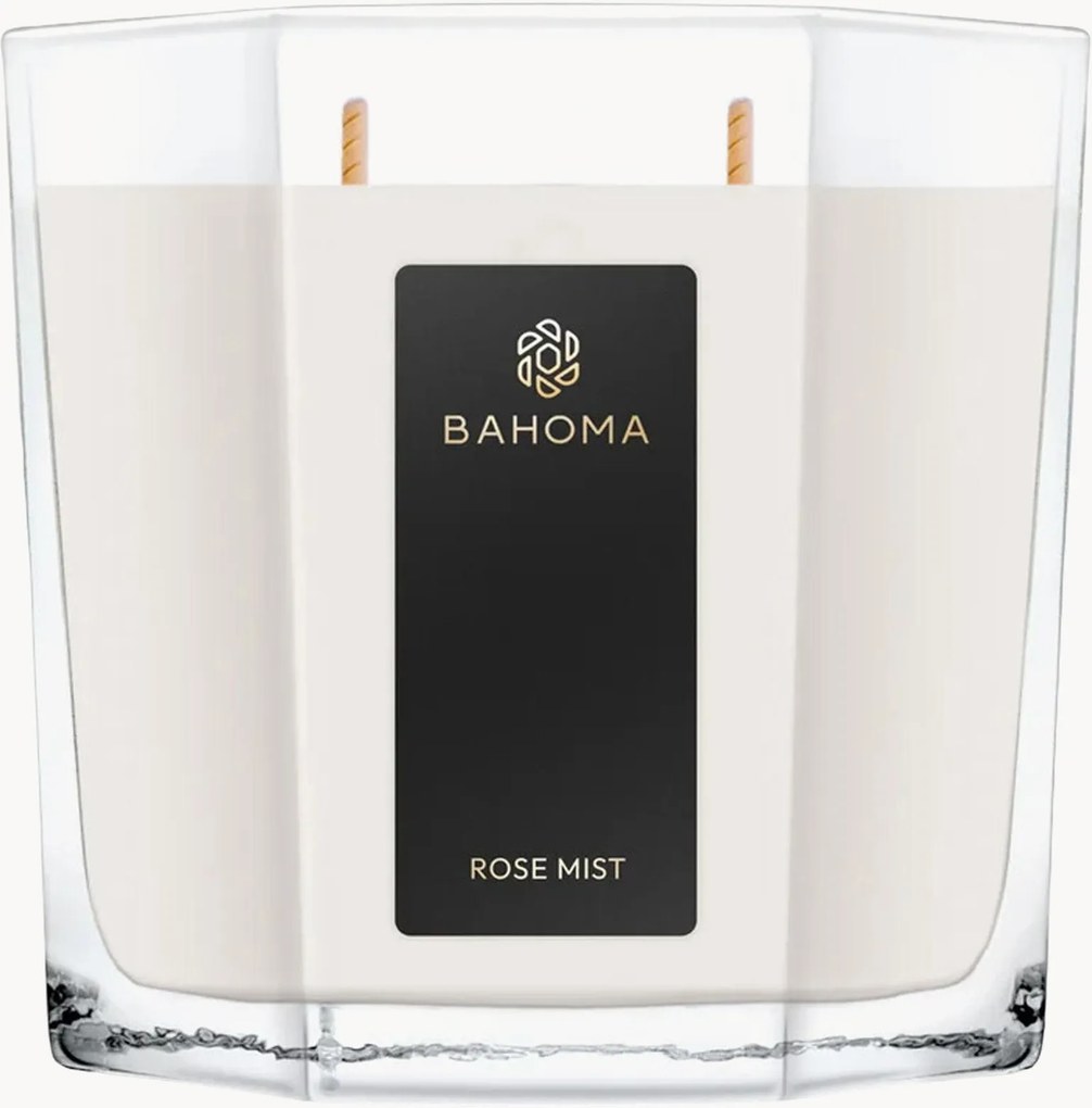 Vela perfumada artesanal Rose Mist (botão de rosa, tangerina)
