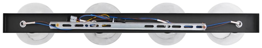 Luminárias de Teto com Lâmpada de Vidro Ajustável Anthracite E27