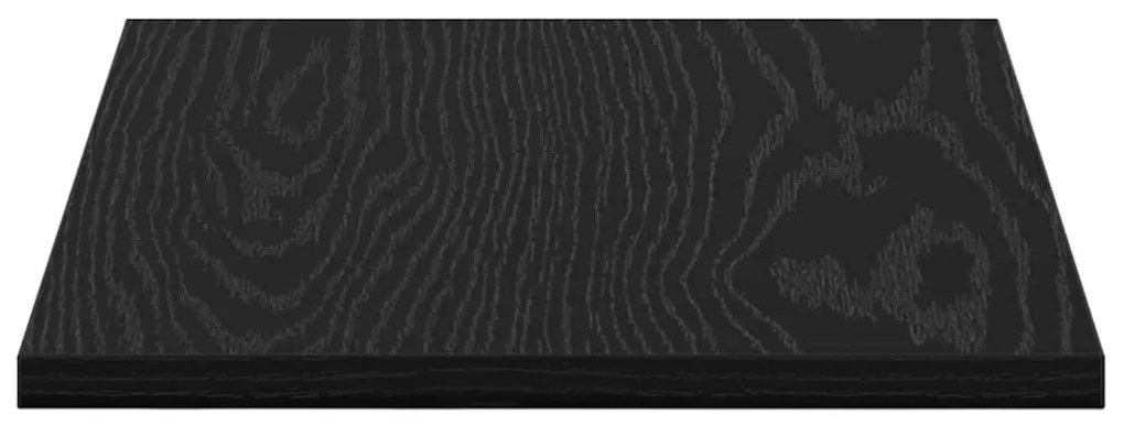 Prateleiras - 4 Peças em Carvalho Preto, 40x30x1,5 cm, Feitas em Madei