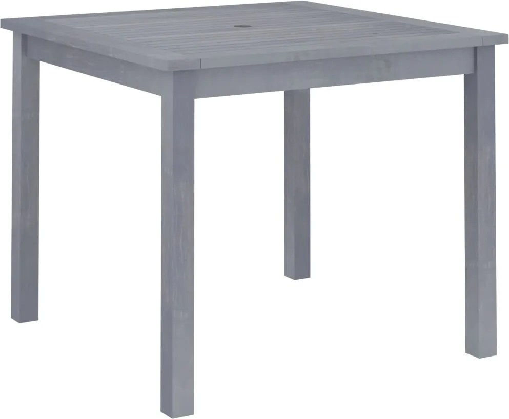 vidaXL Mesa de jantar para jardim 88x88x74 cm madeira de acácia maciça