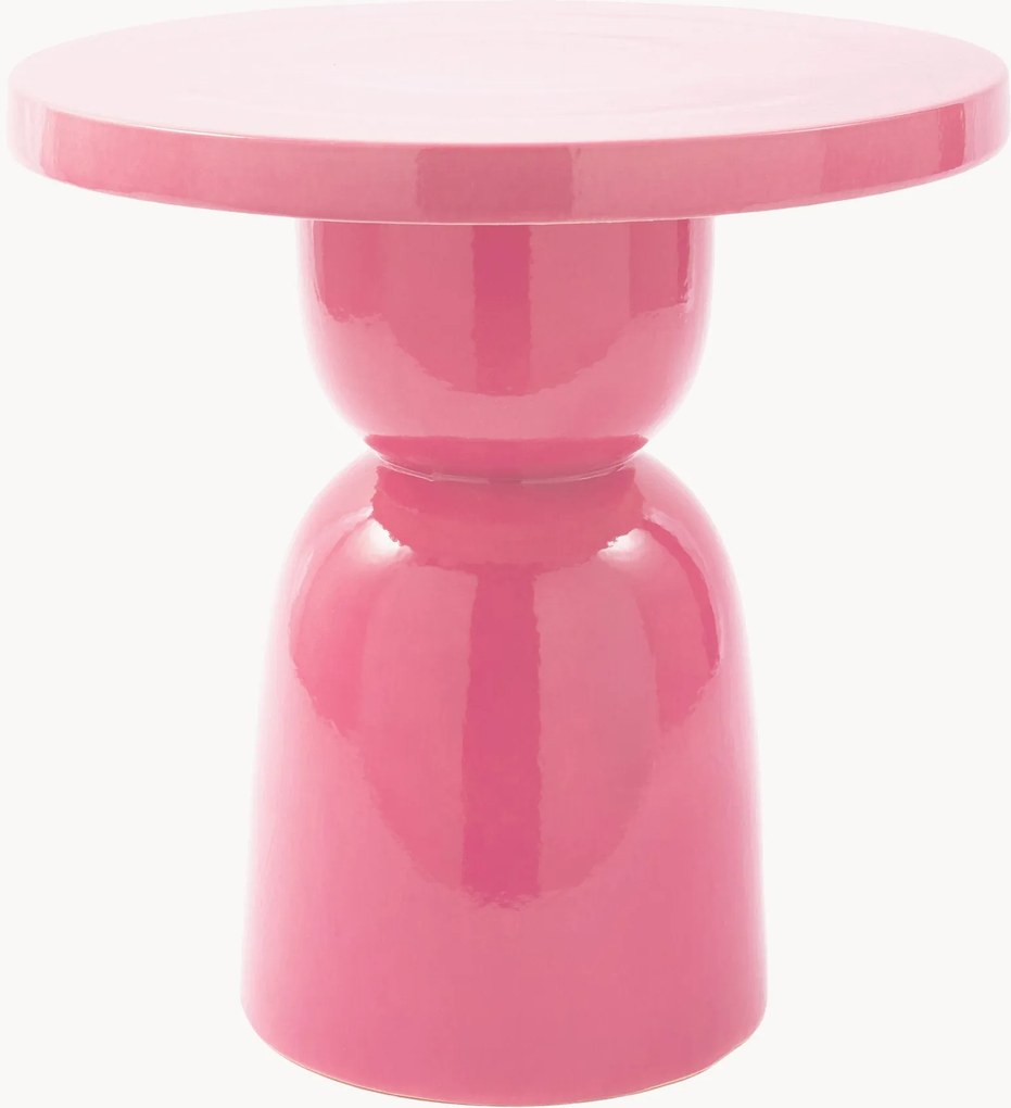 Mesa de apoio redonda artesanal Pawn