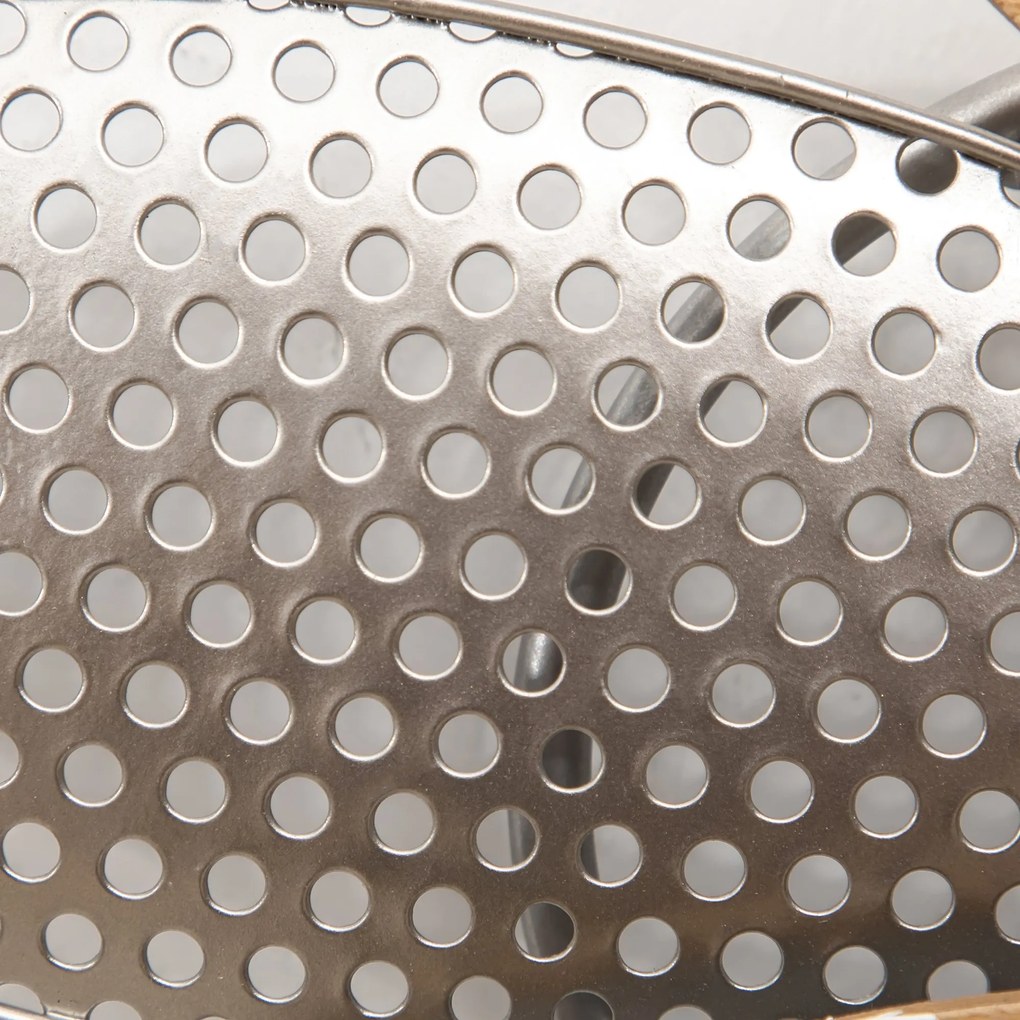 HOMCOM Decoração de Parede de Metal e Madeira 3D de Peixes 100x47cm Arte de Parede Metálica para Sala de Estar Dormitório Escritório Prata e Madeira
