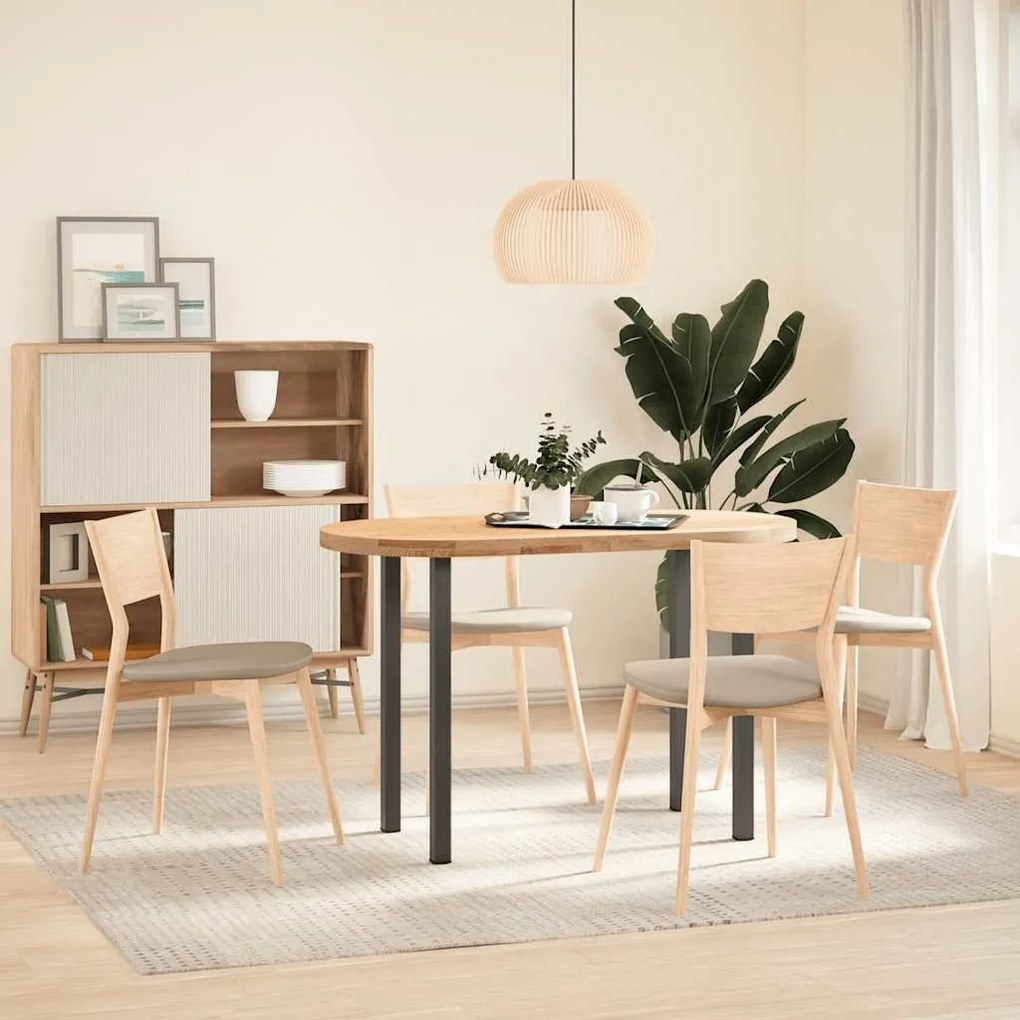Pés de mesa de console 4 peças antracite 72-74 cm aço