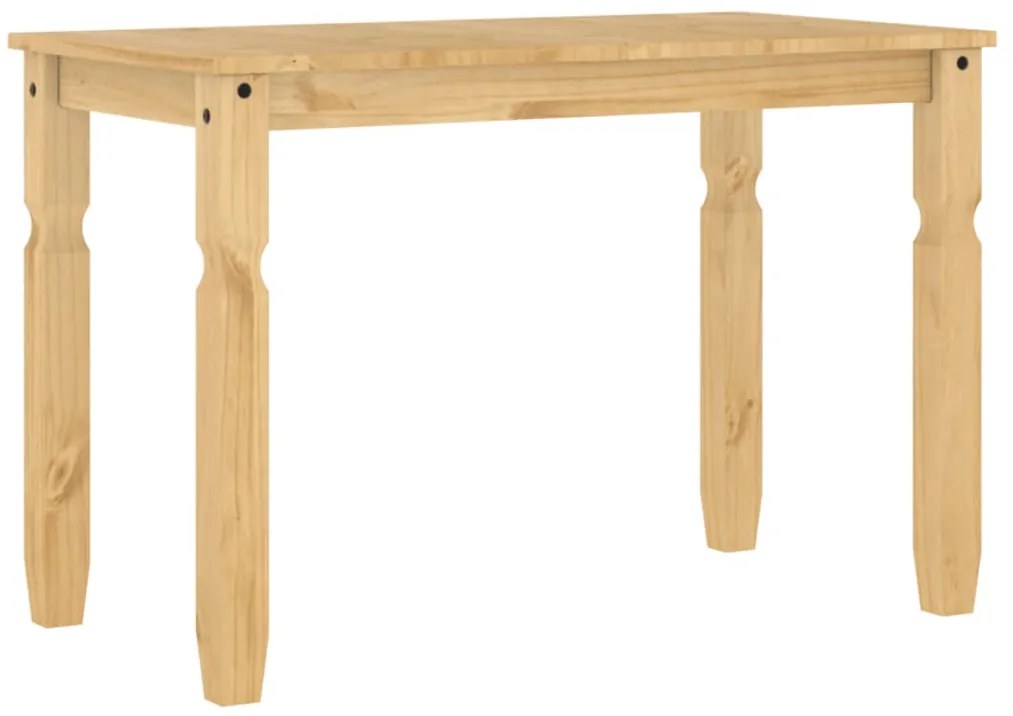 Mesa de jantar Corona 112x60x75 cm madeira de pinho maciça